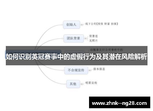 如何识别英冠赛事中的虚假行为及其潜在风险解析