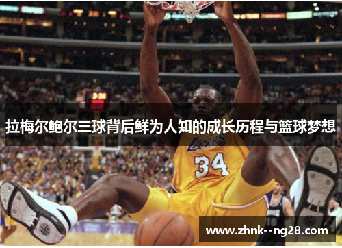拉梅尔鲍尔三球背后鲜为人知的成长历程与篮球梦想